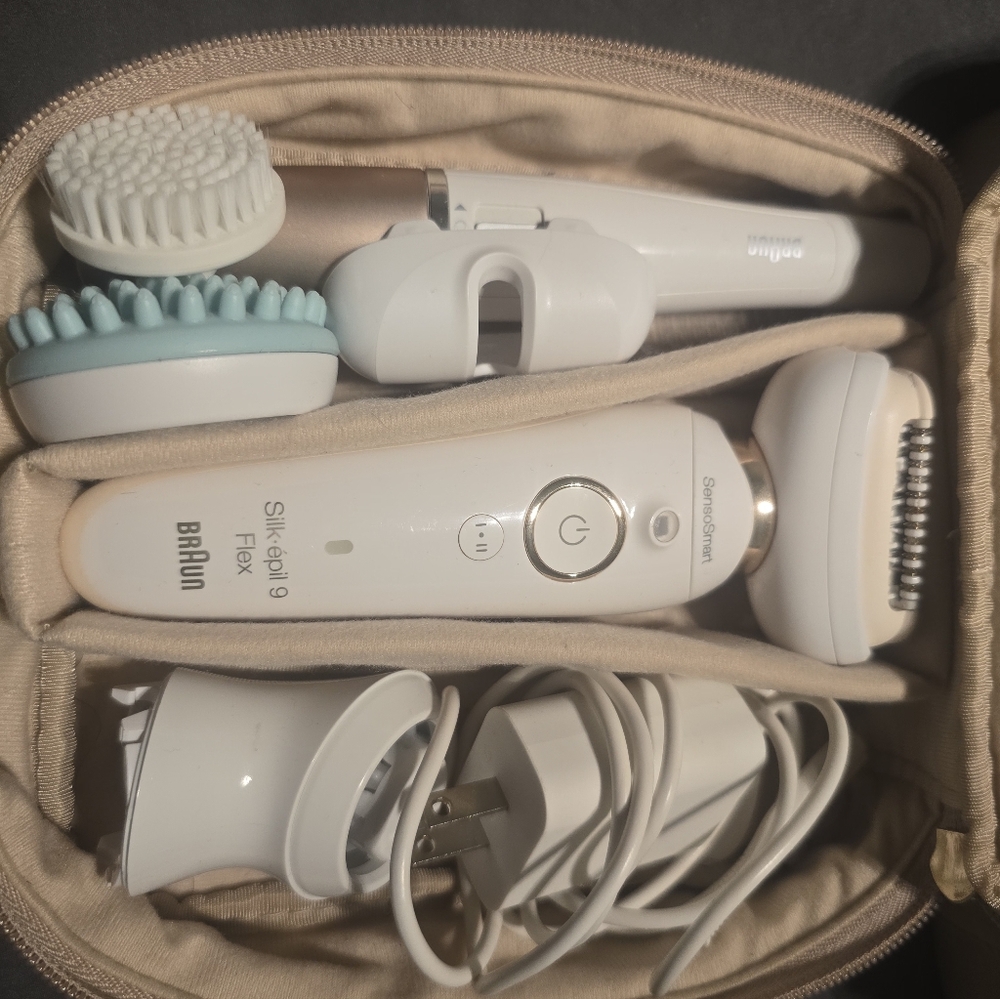 Braun Epilator Silk-épil 9 Flex 9-300 Beauty Set - Picture 2 of 5